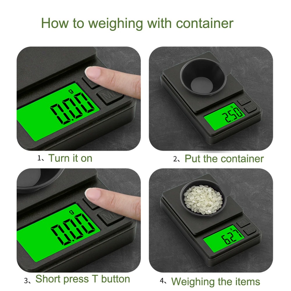 Candle Wax Scale - Precision Pocket Scale 1000g X 0.01g