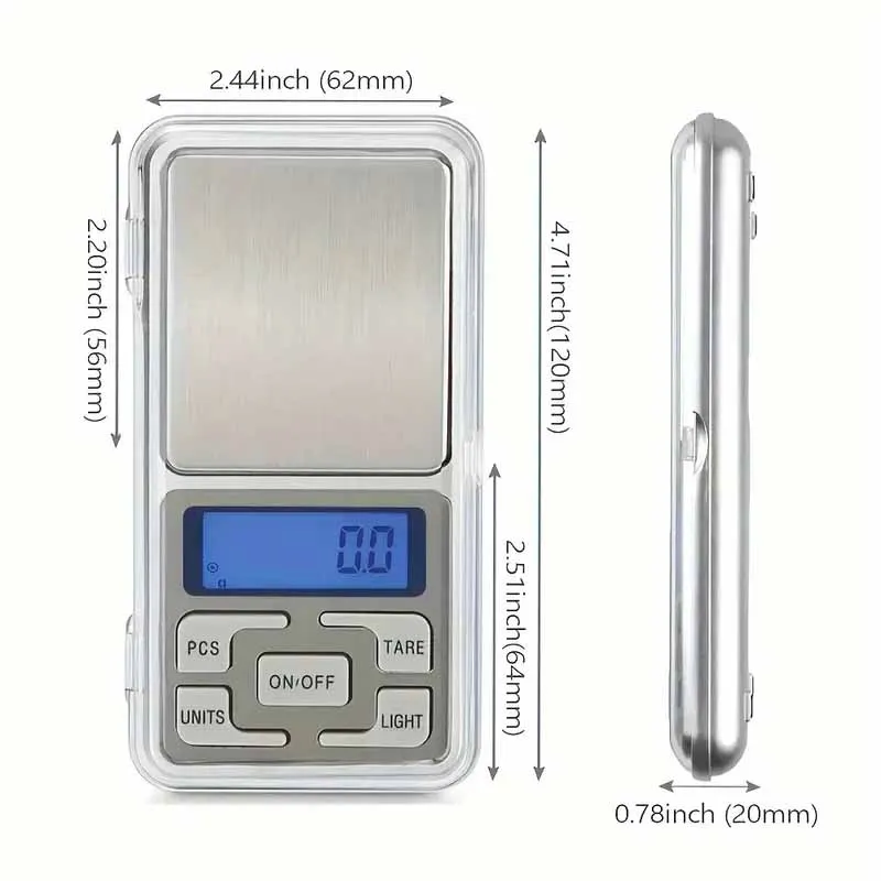 Mini Scale 500g/300g/200g/100g - Candle Wax Scale recension och pris