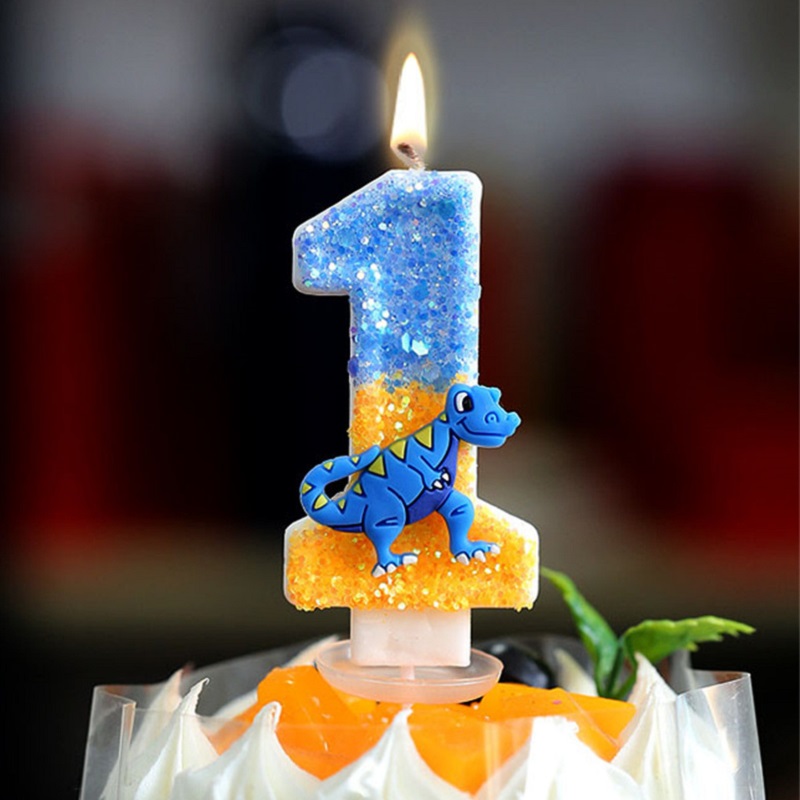 1pcs Boy Number 0 1 2 3 4 5 6  - Candle Surprise recension och pris