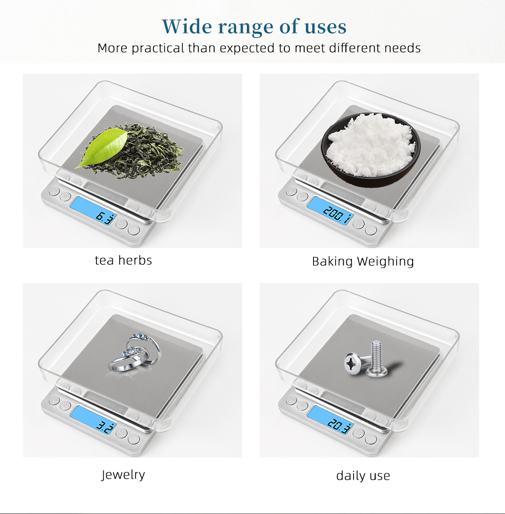 3000g 0.1g Electronic Scale LC - Candle Wax Scale recension och pris