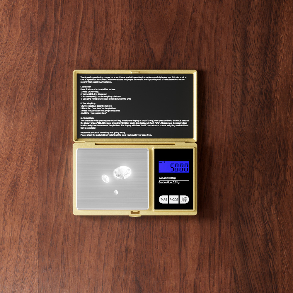 Golden Small Mechanical Scale  - Candle Wax Scale recension och pris