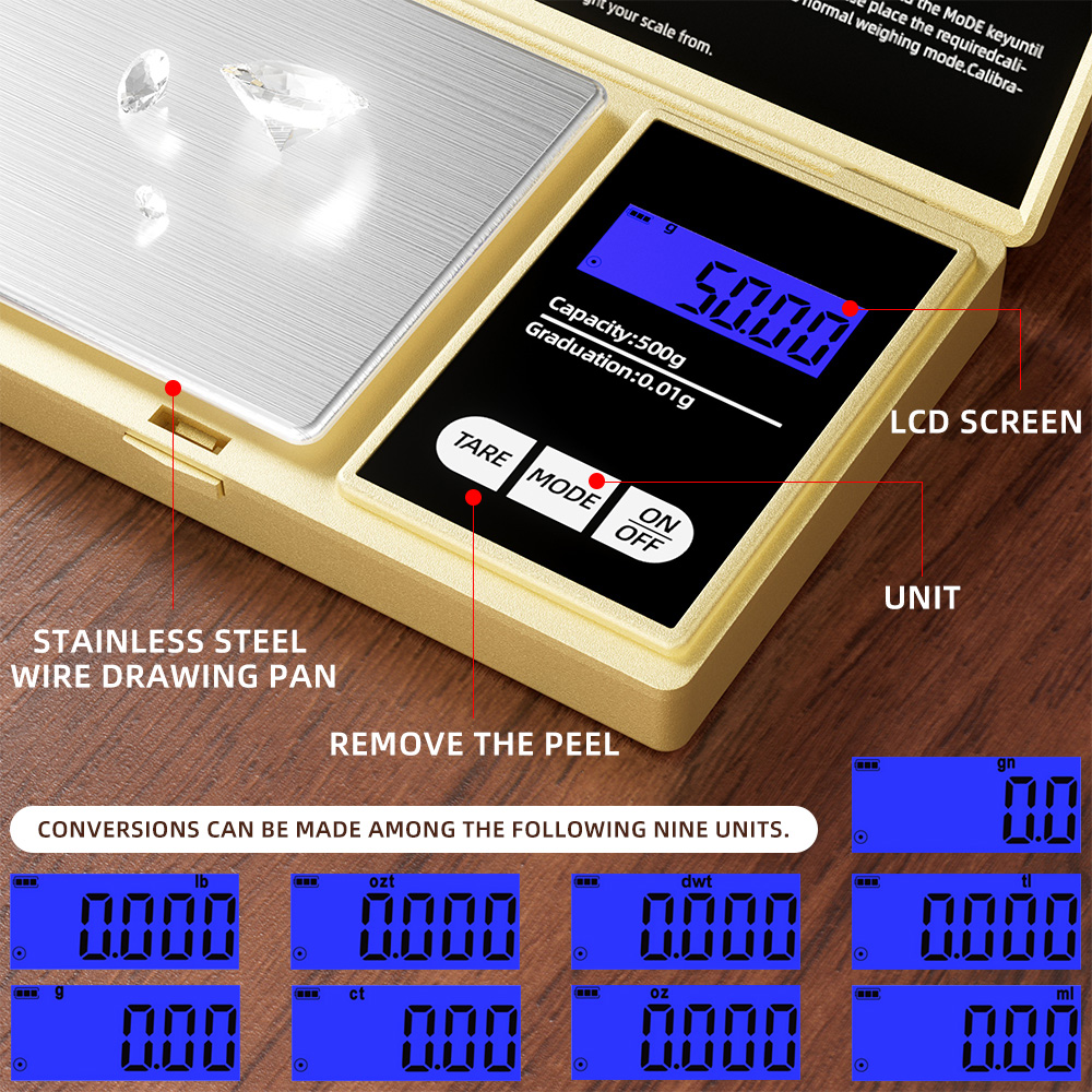Golden Small Mechanical Scale  - Candle Wax Scale recension och pris