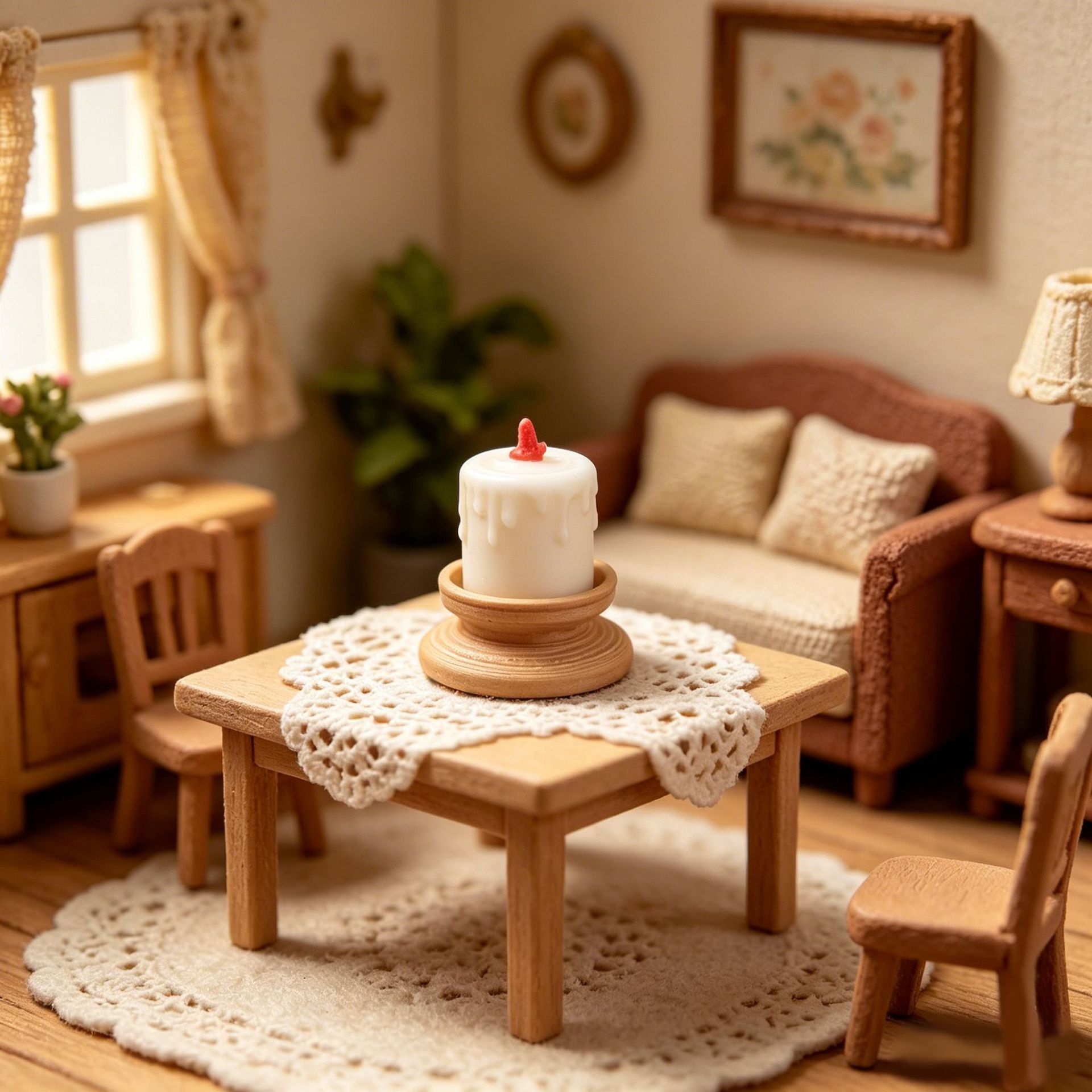 3pcs 1/12 Scale Dollhouse Mini - Candle Wax Scale recension och pris